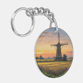 Windmill In The Countryside キーホルダー (正面左)