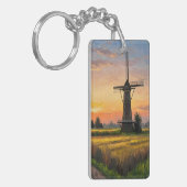 Windmill In The Countryside キーホルダー (正面左)