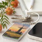 Windmill In The Countryside キーホルダー (正面右)