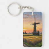 Windmill In The Countryside キーホルダー (正面)