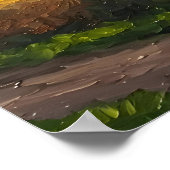 Windmill In The Countryside ポスター (角)