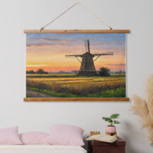 Windmill In The Countryside