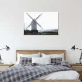Windmill : Jack & Jill Sussex UK写真 キャンバスプリント (インサイチュ (寝室))