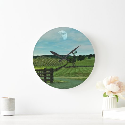 windmill vineyard ラージ壁時計 (ホーム)