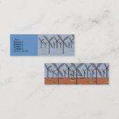 Windmillsプロファイルカード スキニー名刺 (正面/裏面)