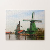 Windmills Classic Dutch Historic Jigsaw Puzzle ジグソーパズル (横)