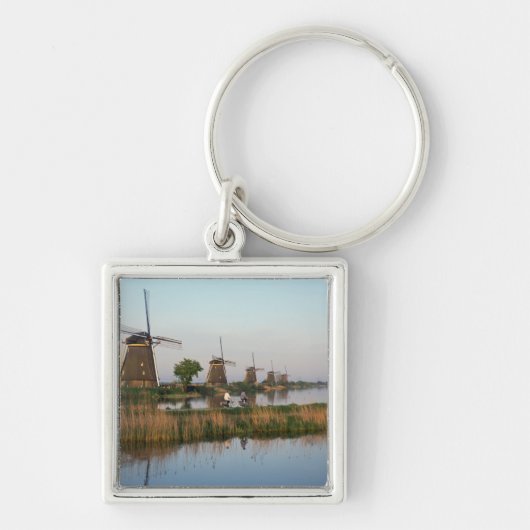 Windmills, Kinderdijk,オランダ キーホルダー (正面)