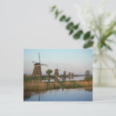 Windmills, Kinderdijk,オランダ ポストカード (スタンド正面)