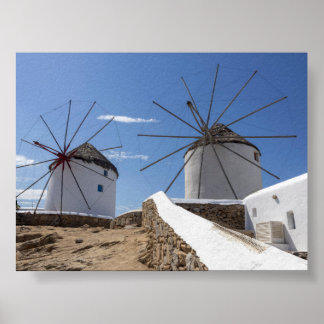 Windmills of Mykonos ポスター