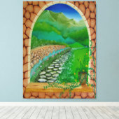 Window キャンバスプリント (インサイチュ (ウッドフロア))