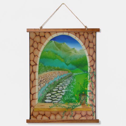 Window 吊り下げ型タペストリー (正面)