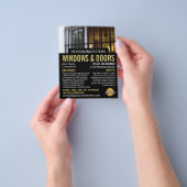 Window & Bars, Window & Door Fitter Company チラシ (手)