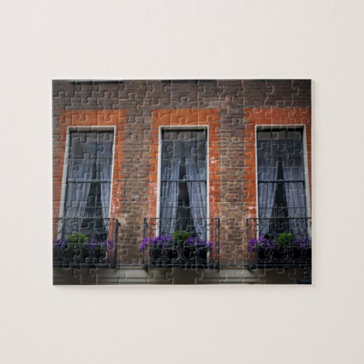 Window Boxes of London - 8x10 - 110 pc ジグソーパズル (横)