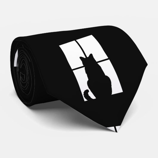 Window Cat クリック toカスタマイズ任意の色のデコアを取得 ネクタイ (ロール)