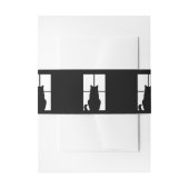 Window Cat クリック toカスタマイズ任意の色のデコアを取得 招待状ベリーバンド (正面例)