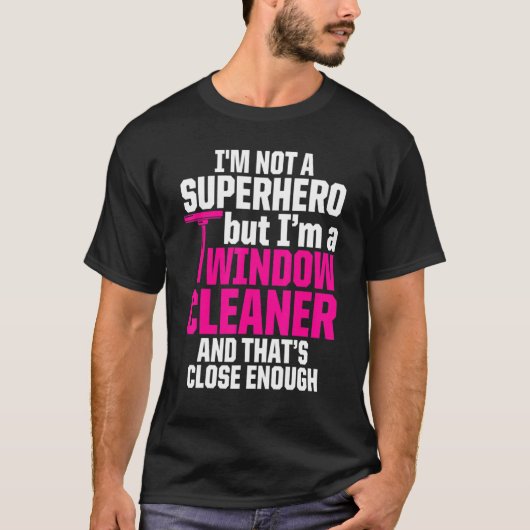 Window Cleaner Cleaning 97 Tシャツ (正面)