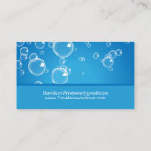 Window Cleaner Thank You Next Visit 名刺 (裏面)