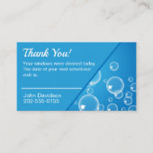 Window Cleaner Thank You Next Visit 名刺 (正面)