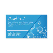 Window Cleaner Thank You Next Visit