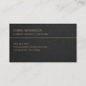 Window Cleaning Business Card 名刺 (裏面)