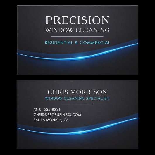 Window Cleaning Professional 名刺