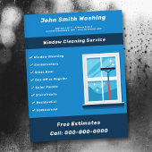 Window Cleaning Services チラシ