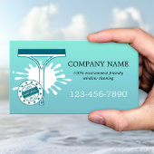 Window Cleaning Services Business Card 名刺