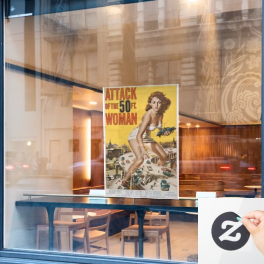 Window Cling ウィンドウサイン (カフェ窓)