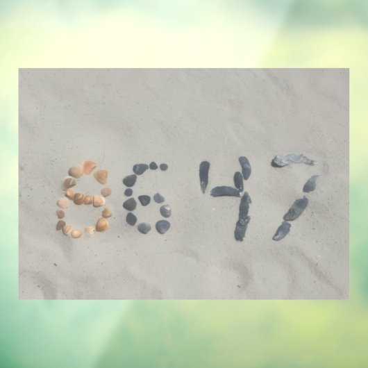 Window Cling ウィンドウサイン (シート3)