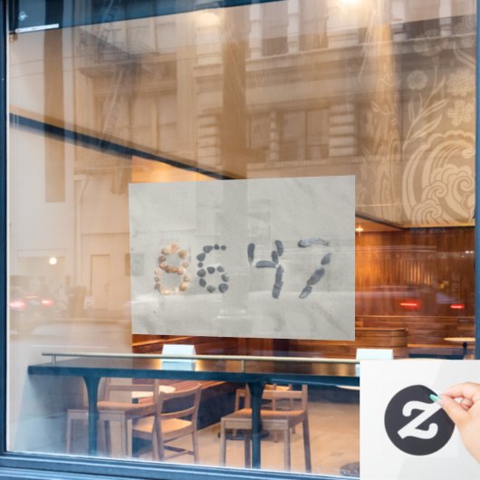 Window Cling ウィンドウサイン (カフェ窓)