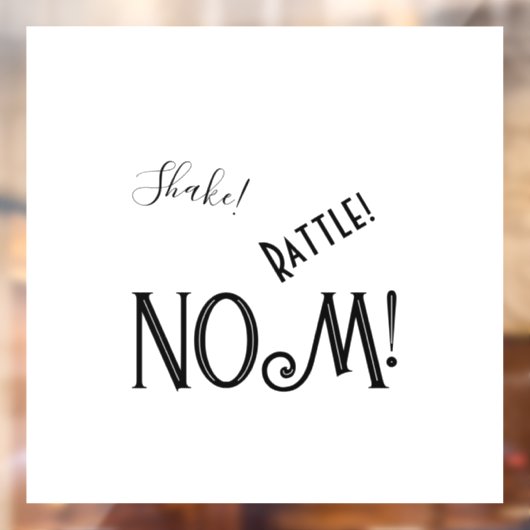 Window Cling ウィンドウサイン (シート2)