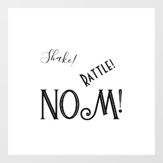 Window Cling ウィンドウサイン