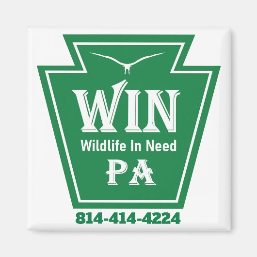 Window Cling マグネット (正面)