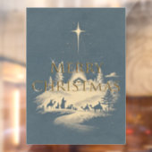 Window Decal Cling Christmas ウィンドウサイン (シート2)