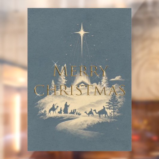 Window Decal Cling Christmas  ウィンドウサイン (シート2)