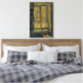 Window in Bataille Restaurant by Vincent van ゴッホ キャンバスプリント (インサイチュ (寝室))