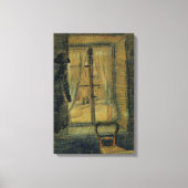 Window in Bataille Restaurant by Vincent van ゴッホ キャンバスプリント (正面)