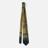 Window in Bataille Restaurant by Vincent van ゴッホ ネクタイ (裏面)