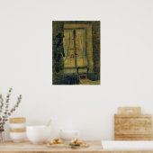 Window in Bataille Restaurant by Vincent van ゴッホ ポスター (キッチン)