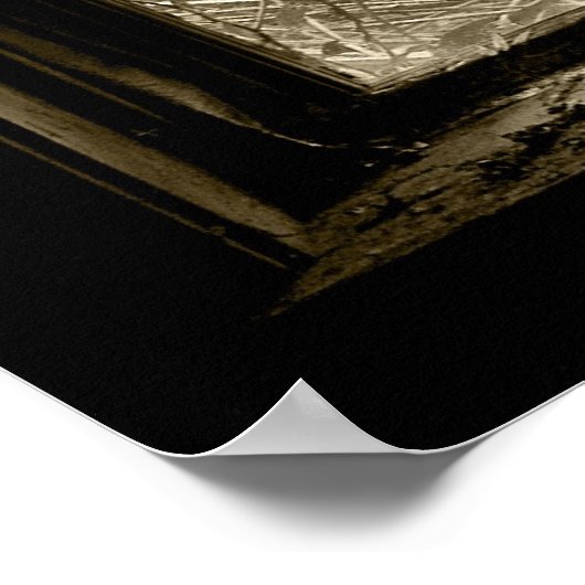 Window Ivy Sepia, Jeffrey Sinnock ポスター (角)