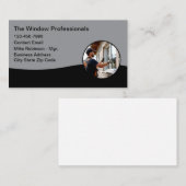 Window Manufacturing And Installation 名刺 (正面/裏面)