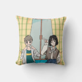 Window Moments – Cartoon クッション (正面)