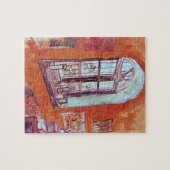 Window of Vincent van Gogh's Studio at the Asylum ジグソーパズル (横)