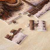 Window Peeper Icelandic Yule Lad  ジグソーパズル (側面)