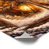 Window Peeper Icelandic Yule Lad Poster ポスター (角)