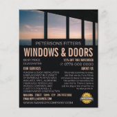 Window Scene, Window & Door Fitter Company チラシ (正面)