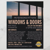 Window Scene, Window & Door Fitter Company チラシ (正面)