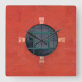 Window Wall Clock スクエア壁時計 (正面)