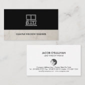 Window Washer House Cleaning  名刺 (正面/裏面)