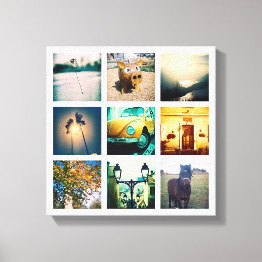 Windowsおよびユニークオリジナルのインストール キャンバスプリント (正面)